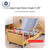 Elektrisch drehbares Pflegebett, 90&deg;-Transfer, 240 kg Tragkraft
